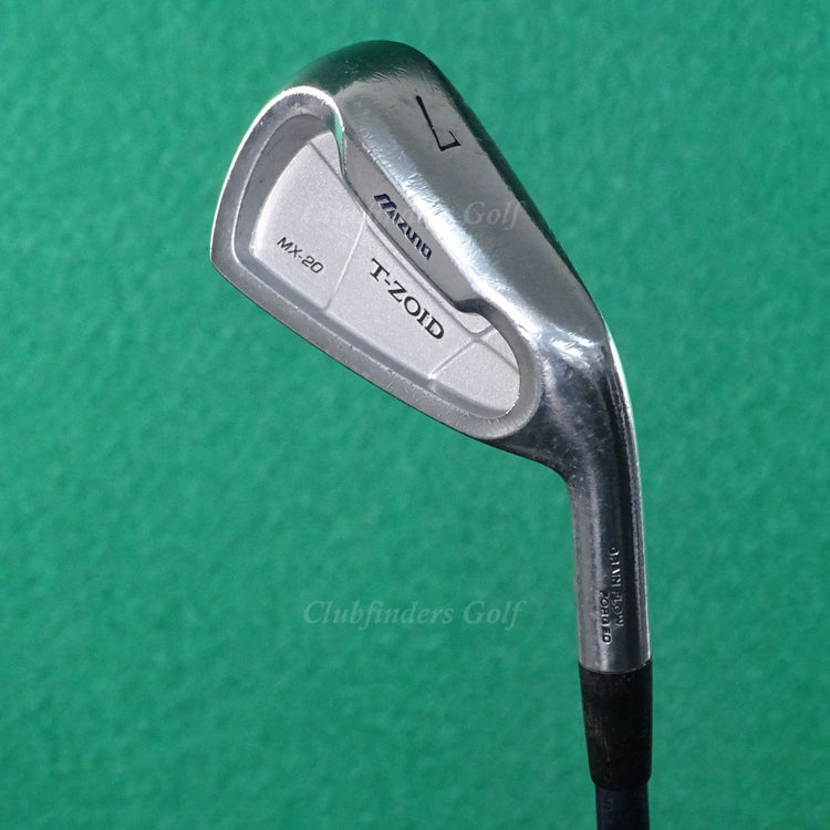 Mizuno T-Zoid MX-20 Forged Single 7 Iron Exsar Blue Graphite Stiff