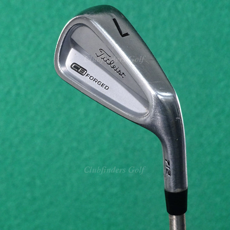 Titleist CB 712 Forged Single 7 Iron AeroTech SteelFiber i70cw Composite Seniors