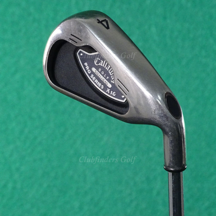 Callaway Steelhead X-16 Pro Series Single 4 Iron Dynamic Gold S300 Steel Stiff