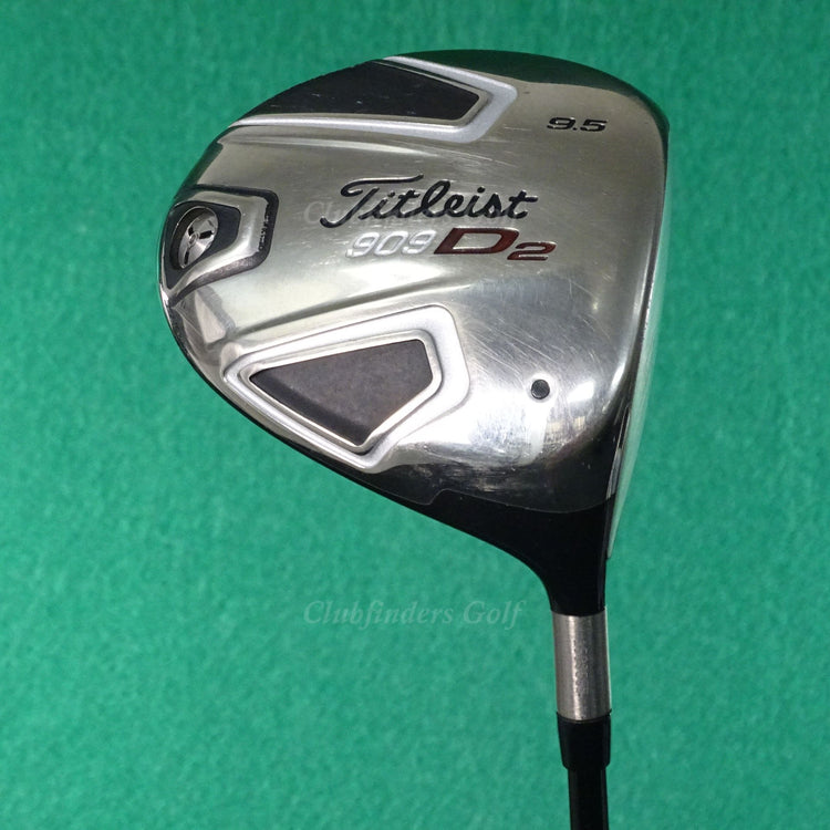 Titleist 909D2 909 D2 9.5° Driver Factory Aldila VooDoo Graphite Stiff w/ HC