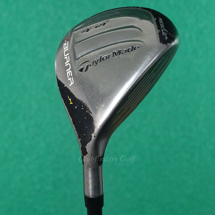 TaylorMade Burner Superlaunch 21° Hybrid 4 Iron Factory REAX 60 Graphite Stiff