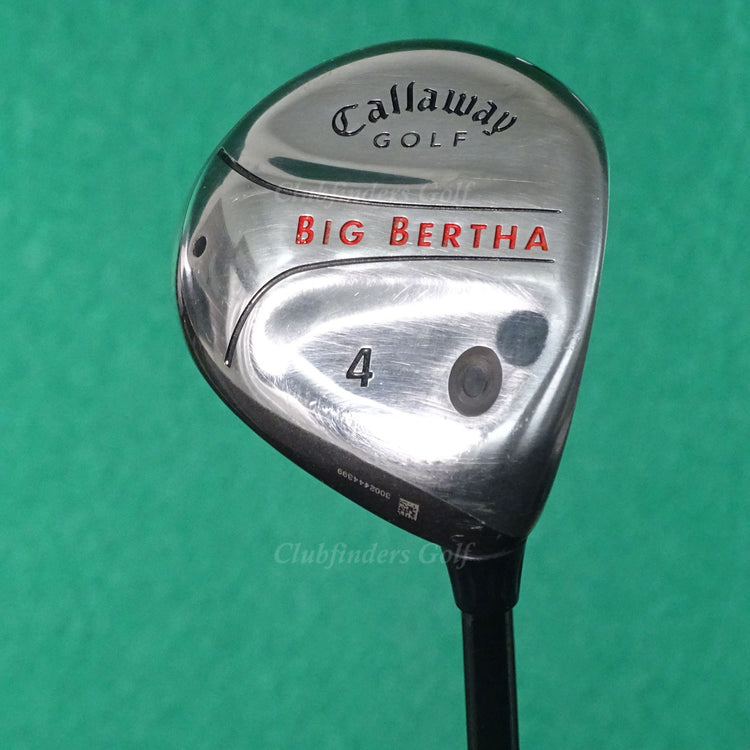 Callaway Big Bertha 2004 Fairway 4 Wood Factory RCH 75w Graphite Light