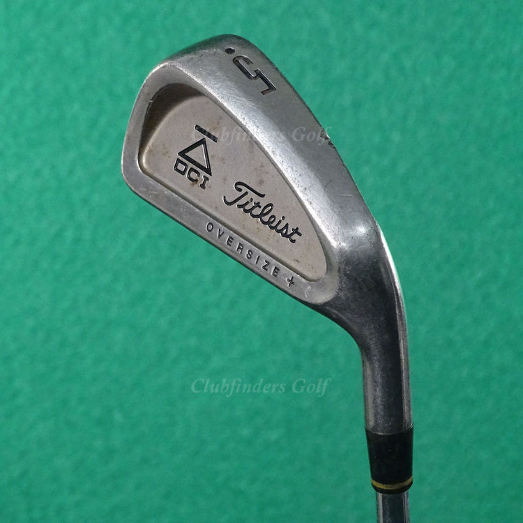 Titleist DCI Black Oversize+ Single 5 Iron Factory TriSpec Steel Regular *READ*