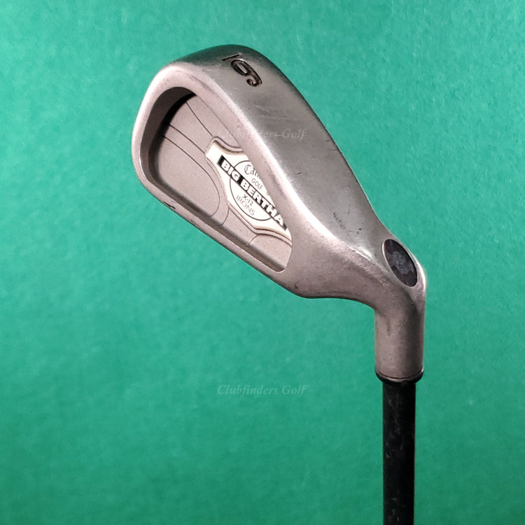 Callaway Big Bertha X-12 Single 6 Iron Factory RCH 96 Graphite Firm