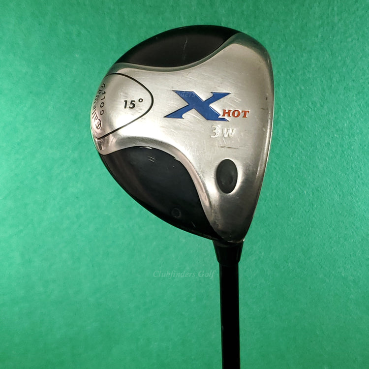 Callaway X Hot 2007 Fairway 15° 3 Wood Fujikura Banzai 65g Graphite Stiff