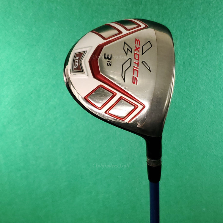 Tour Edge Exotics XCG5 Fairway 15° 3 Wood Grafalloy Graphite Regular w/ HC