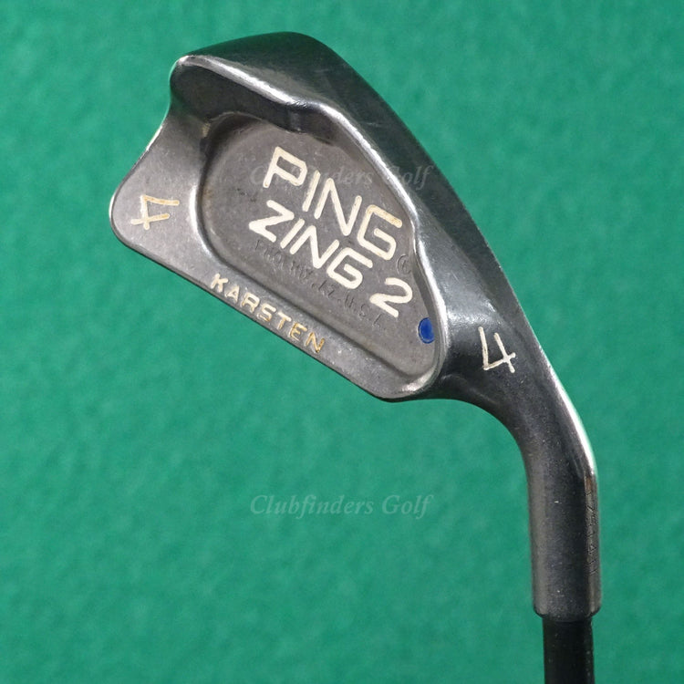 Ping Zing 2 Blue Dot Single 4 Iron Ping G Loomis GL382 Graphite Stiff