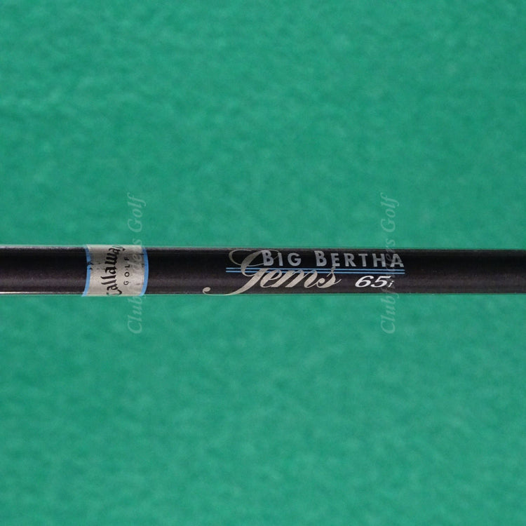 Lady Callaway Big Bertha 2004 Gems Single 6 Iron Gems 65i Graphite Ladies