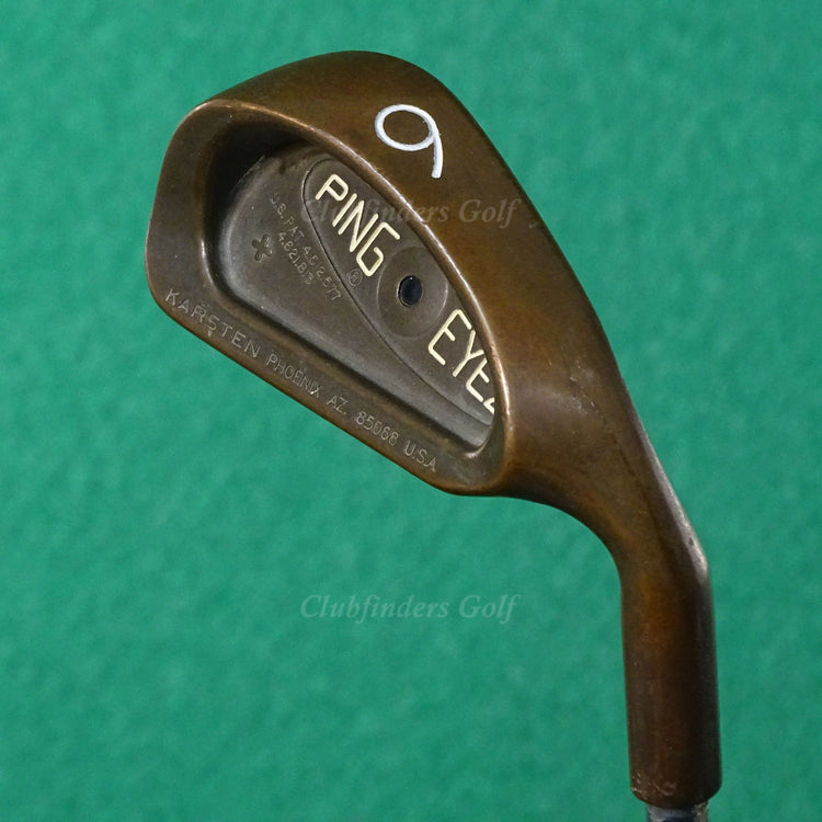 Ping Eye 2 Plus BeCu Copper Black Dot Single 6 Iron Ping CS Lite Steel Stiff