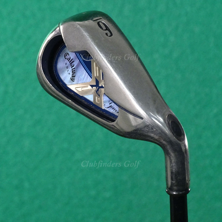 Lady Callaway X-18 Gems Single 6 Iron Gems Ultralight 45i Graphite Ladies