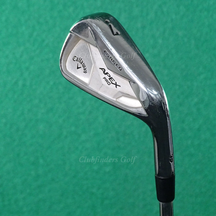 Callaway Apex Pro '19 Forged Single 7 Iron Elevate Tour VSS Pro Steel Stiff