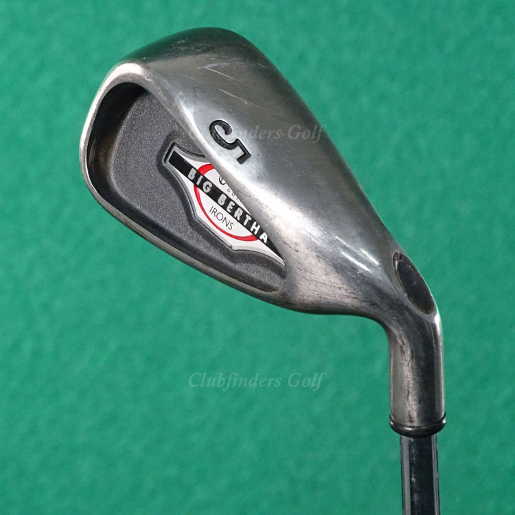 Callaway Big Bertha 2002 Single 5 Iron Factory Constant Weight Steel Uniflex