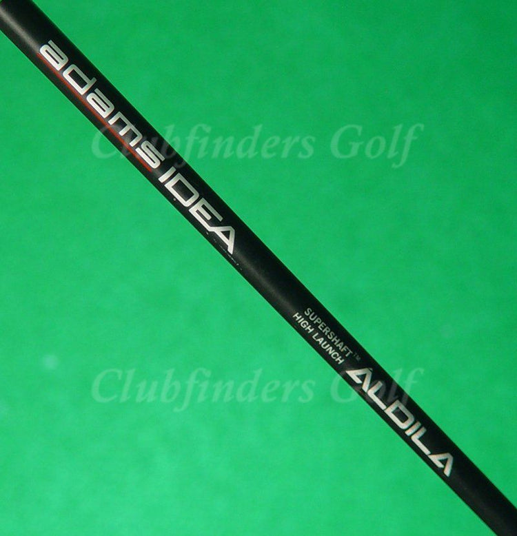 Adams Original Idea Single 6 Iron Factory Aldila Supershaft Graphite Stiff