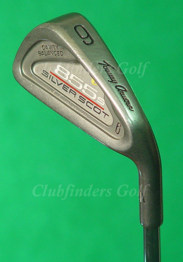 Tommy Armour 855s Silver Scot Single 6 Iron Factory Tour Step II Steel Stiff