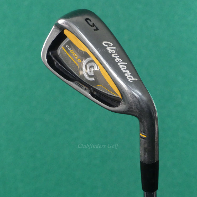 Cleveland CG Gold Single 5 Iron Factory ActionLight Flighted Steel Stiff
