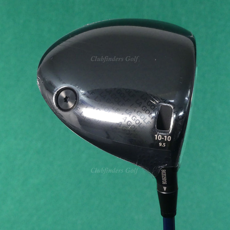 NEW LA Golf 10-10 9.5° Driver Factory DJ Series 75W-5 Graphite Extra Stiff w/ HC