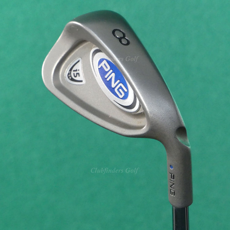 Ping i5 Blue Dot Single 8 Iron Factory CS Lite Steel Stiff