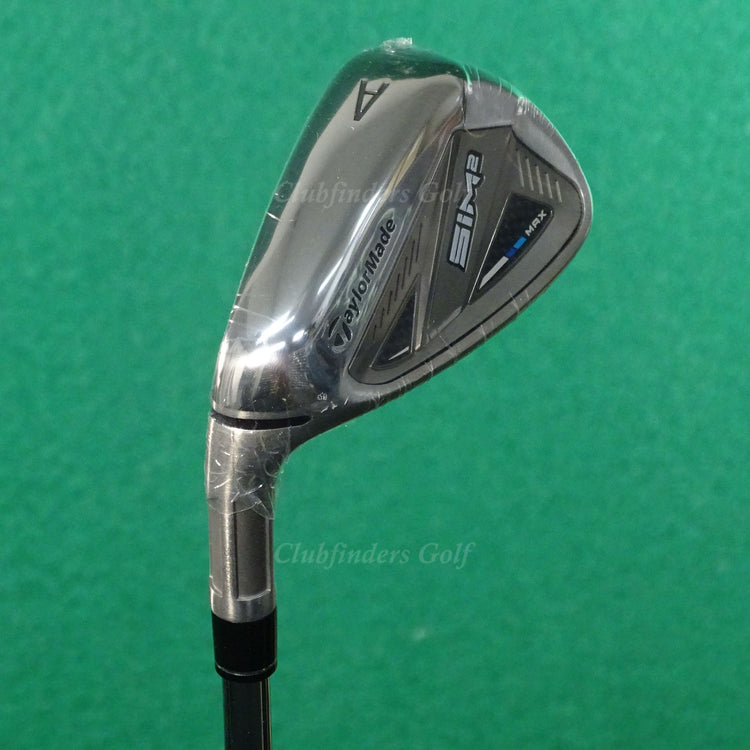 NEW LH TaylorMade SIM2 Max AW Approach Wedge KBS Max MT 85 Steel Regular
