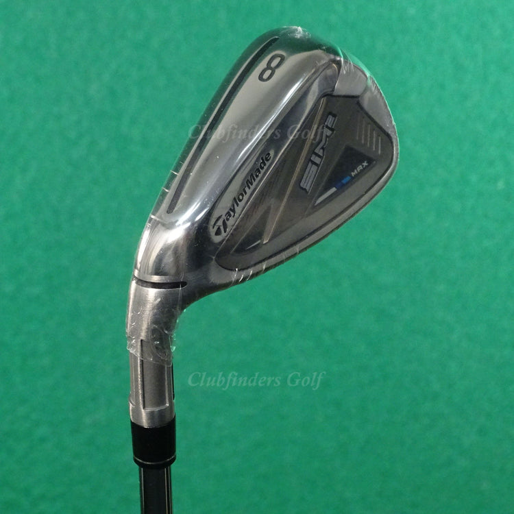 NEW LH TaylorMade SIM2 Max Single 8 Iron KBS Max MT 85 Steel Regular
