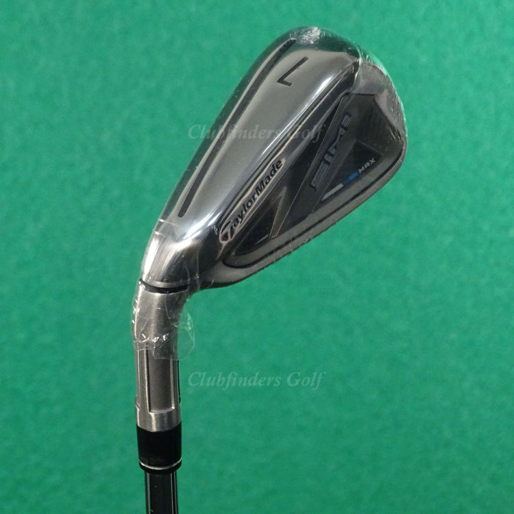 NEW LH TaylorMade SIM2 Max Single 7 Iron KBS Max MT 85 Steel Regular