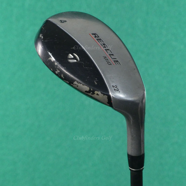 TaylorMade Rescue Mid 22° Hybrid 4 Iron Factory UG65 Ultralite Graphite Stiff