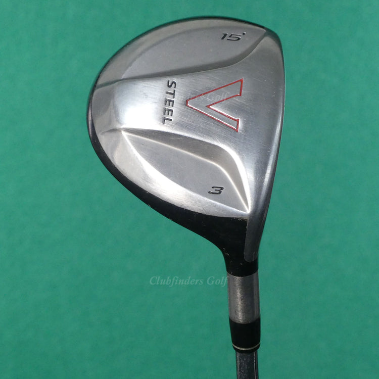 TaylorMade V-Steel Fairway 15° 3 Wood TT Dynamic Gold Lite Steel Regular