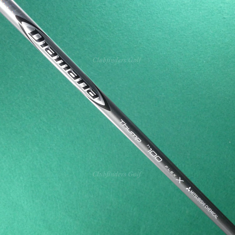 Mitsubishi Diamana Thump h100 HY .370 Extra Stiff 37.75" Pulled Hybrid Shaft
