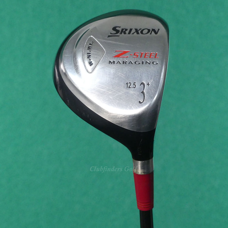 Srixon Z-Steel Maraging Fairway 12.5° 3+ Wood Fujikura Vista Pro Graphite Stiff