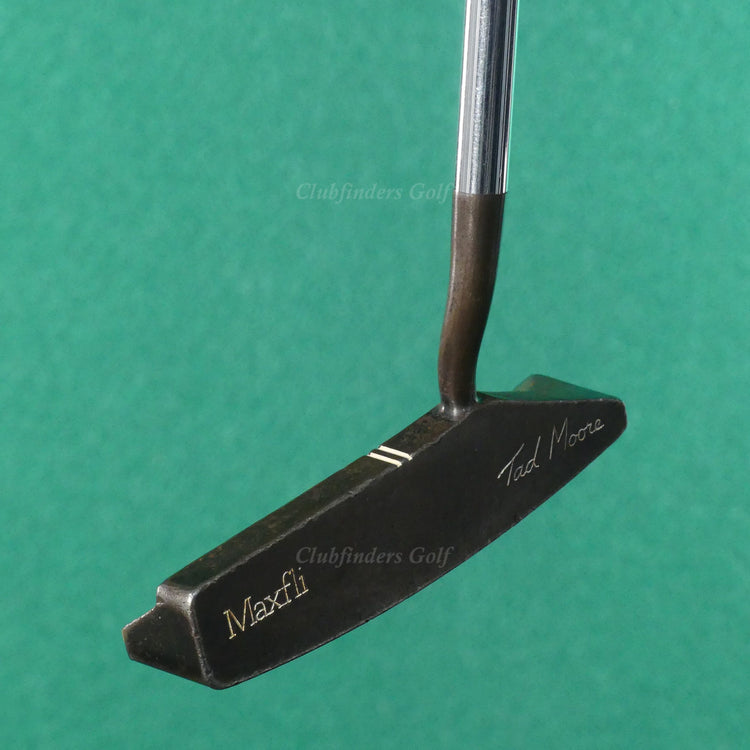 Maxfli Tad Moore TM-8 Carbon Steel Flow-Neck 34" Putter Golf Club