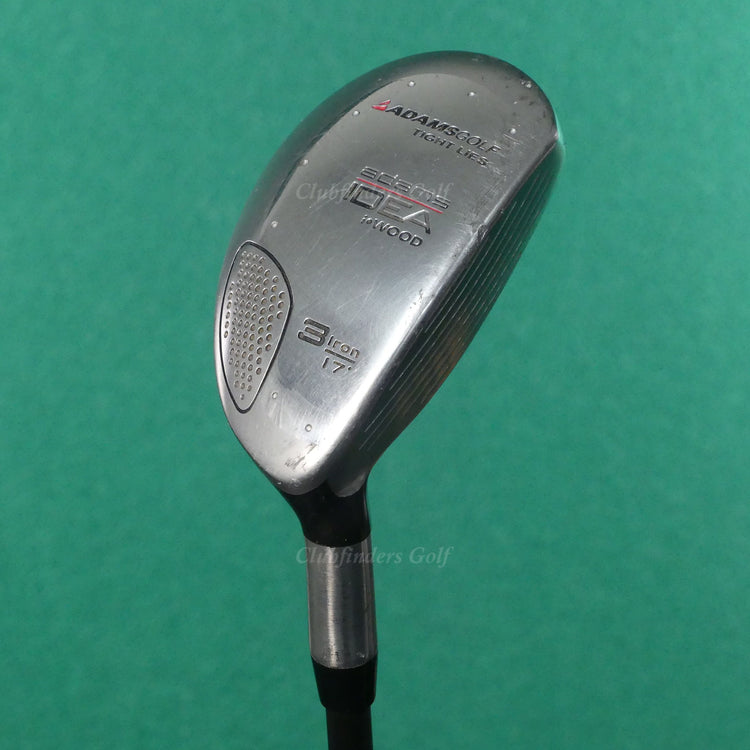 Adams Tight Lies Idea i-Wood 17° Hybrid 3 Iron Factory  Graphite Stiff *READ*