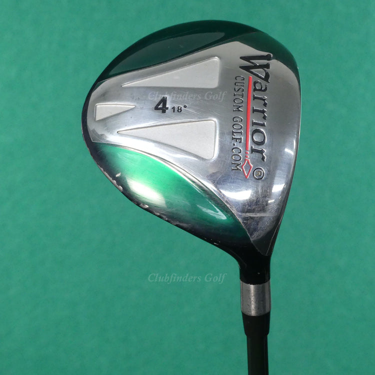 Warrior Custom Golf Tomahawk Fairway 18° 4 Wood Factory Long Drive Graphite Firm