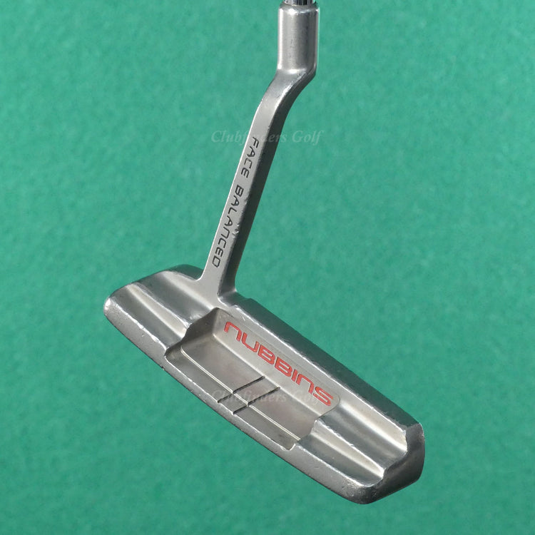 VINTAGE TaylorMade Nubbins B9s Long Plumbers-Neck 34" Putter Golf Club *READ*
