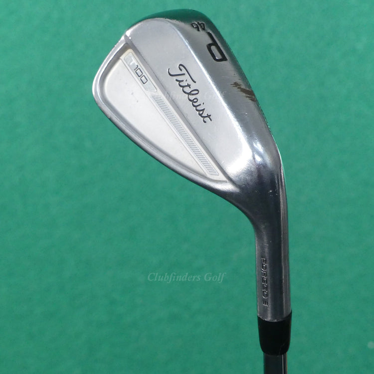 Titleist 2023 T100 Forged 46° PW Pitching Wedge AMT Tour White S300 Steel Stiff