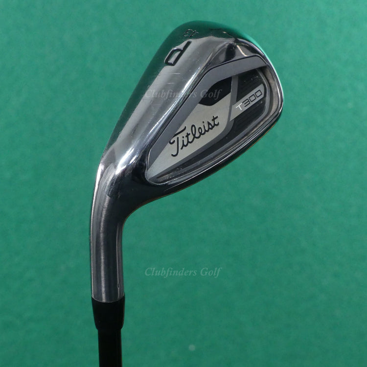 LH Titleist T300 2021 43° PW Pitching Wedge Fujikura Vista Pro Graphite Seniors