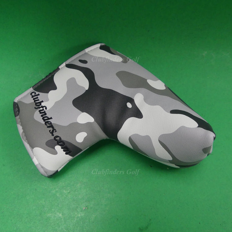 NEW Clubfinders Unbranded Camo Magnetic Closure Putter Headcover