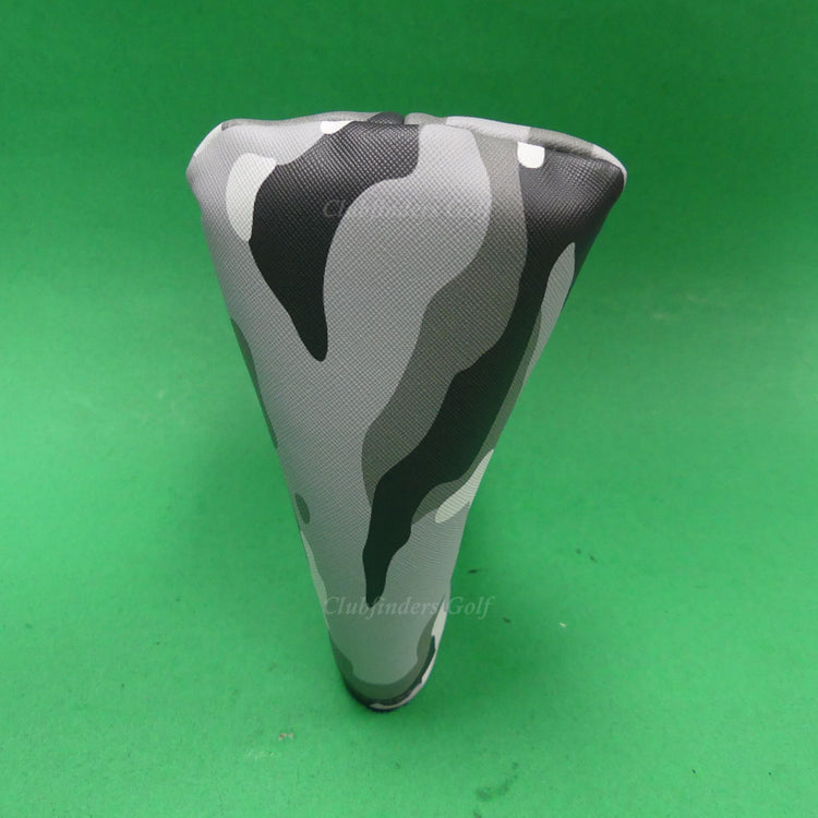 NEW Clubfinders Unbranded Camo Magnetic Closure Putter Headcover