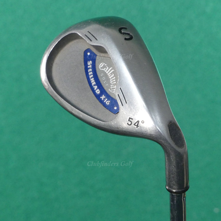 Callaway Steelhead X-16 SW Sand Wedge K's-2001 Steel Regular IMPORT *READ*
