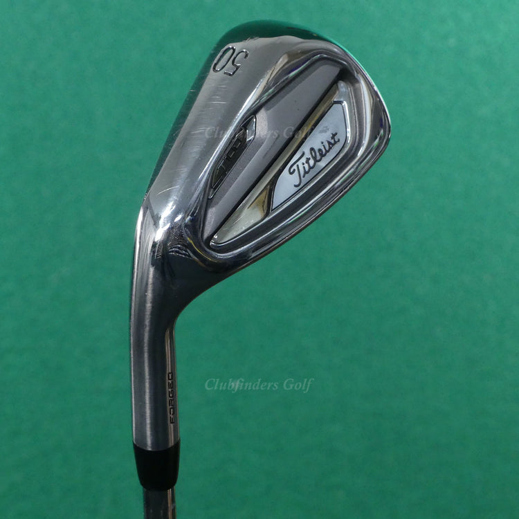 LH Titleist T100 Forged 50° AW Approach Wedge TT AMT Tour White S300 Steel Stiff