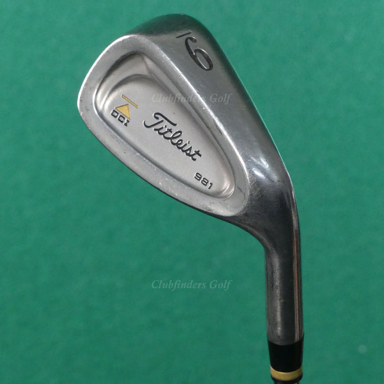 Titleist DCI 981 Single 9 Iron True Temper Dynamic Gold S300 Steel Stiff