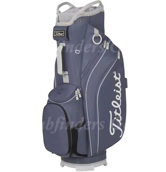 NEW Titleist Cart 14 Washed Indigo/BlueBird/White 14-Way Cart Bag w/Raincover
