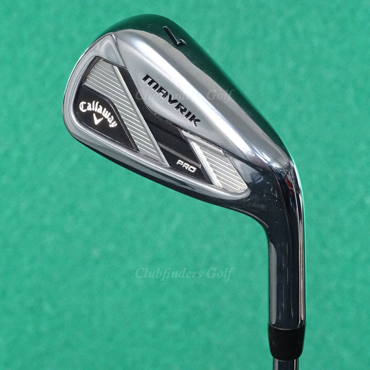 Callaway Mavrik Pro Single 7 Iron Nippon NS Pro Modus 3 Tour 105 Steel Regular