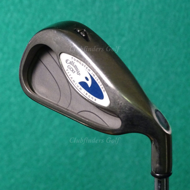 Callaway Golf Original Hawk Eye Single 4 Iron Factory Hawk Eye Steel Uniflex