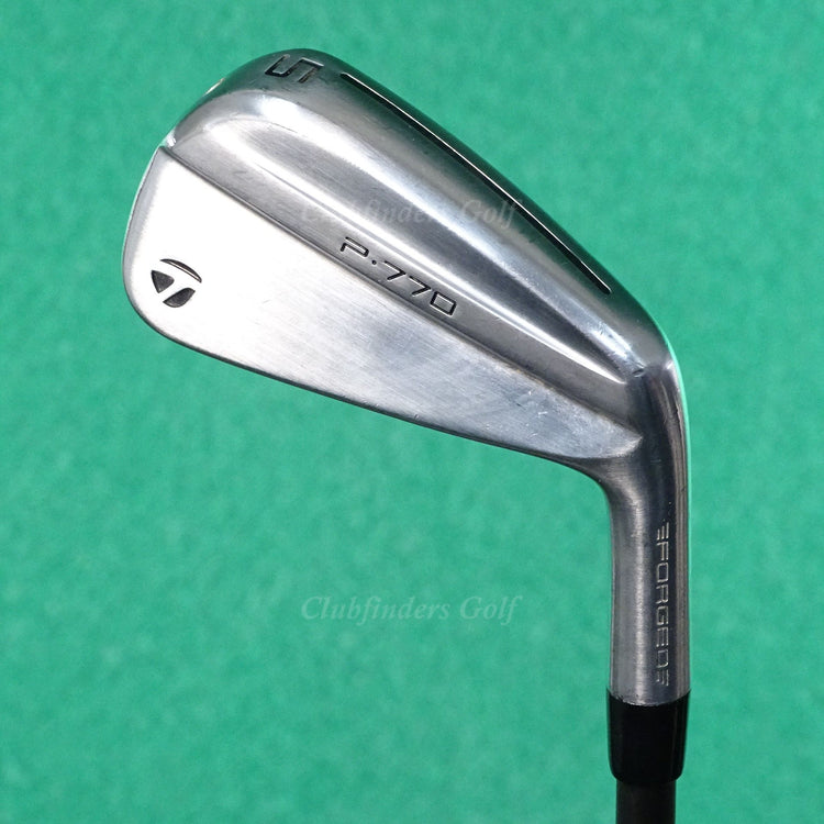 TaylorMade 2025 P-770 Forged Single 5 Iron MMT Type-304SS 80-S Graphite Stiff
