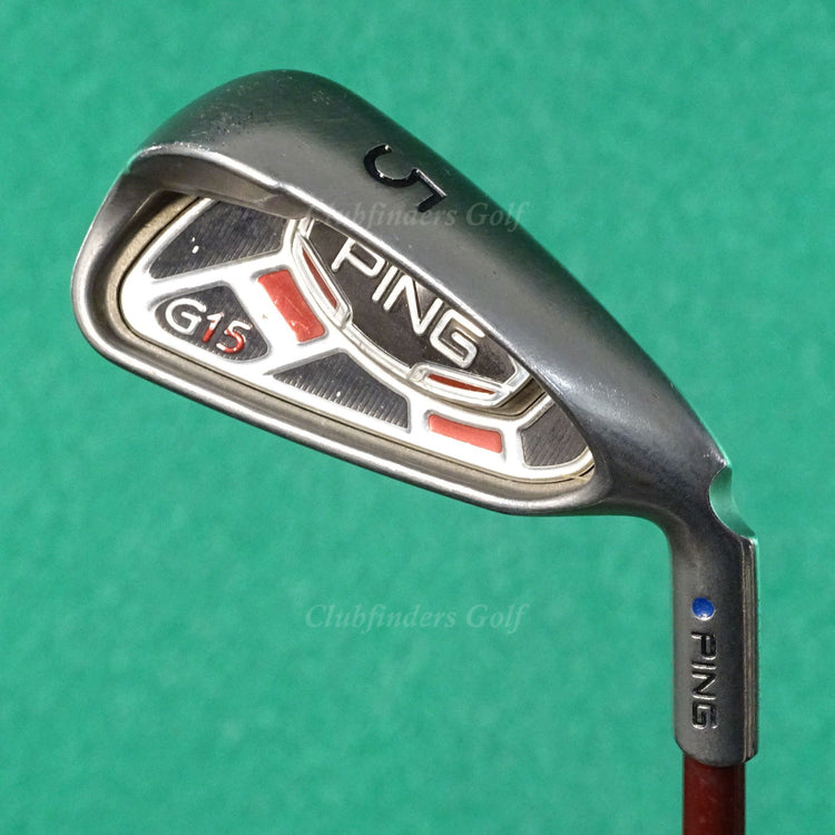 Ping G15 Blue Dot Single 5 Iron Ping TFC 149I Graphite Regular