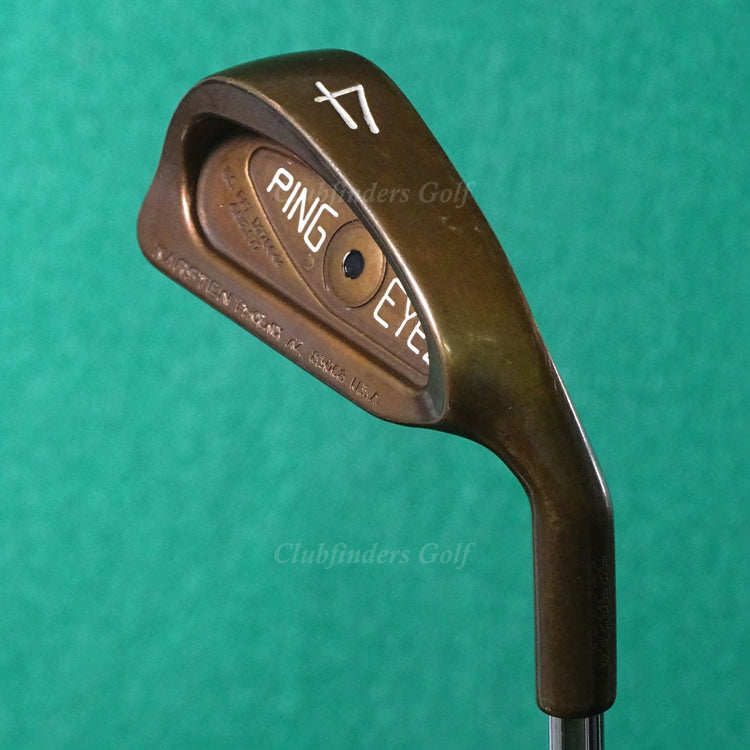 Ping Eye 2 BeCu Copper Black Dot Single 4 Iron K-Shaft Steel Stiff