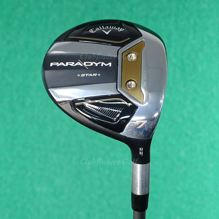 Callaway Paradym Star 22° Fairway 7 Wood Air Speeder 50-R Graphite Regular w/HC
