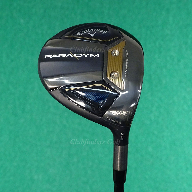 Callaway Paradym 20° Fairway HeavenWood Ventus Red FW 5-A Graphite Seniors