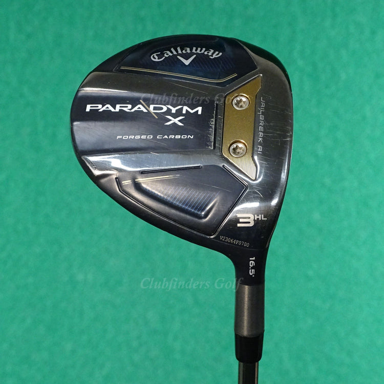 Lady Callaway Paradym X 16.5° Fairway 3HL Wood Big Bertha RCH 40-W Ladies