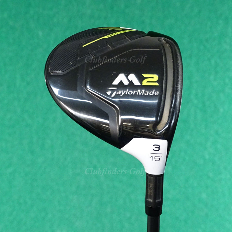 TaylorMade M2 2017 15° Fairway 3 Wood TaylorMade M2 REAX 65-S Graphite Stiff