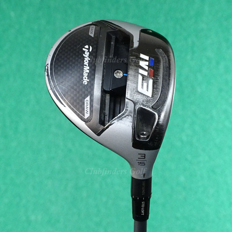 TaylorMade M3 15° Fairway 3 Wood Fujikura Air Speeder 50-S Graphite Stiff